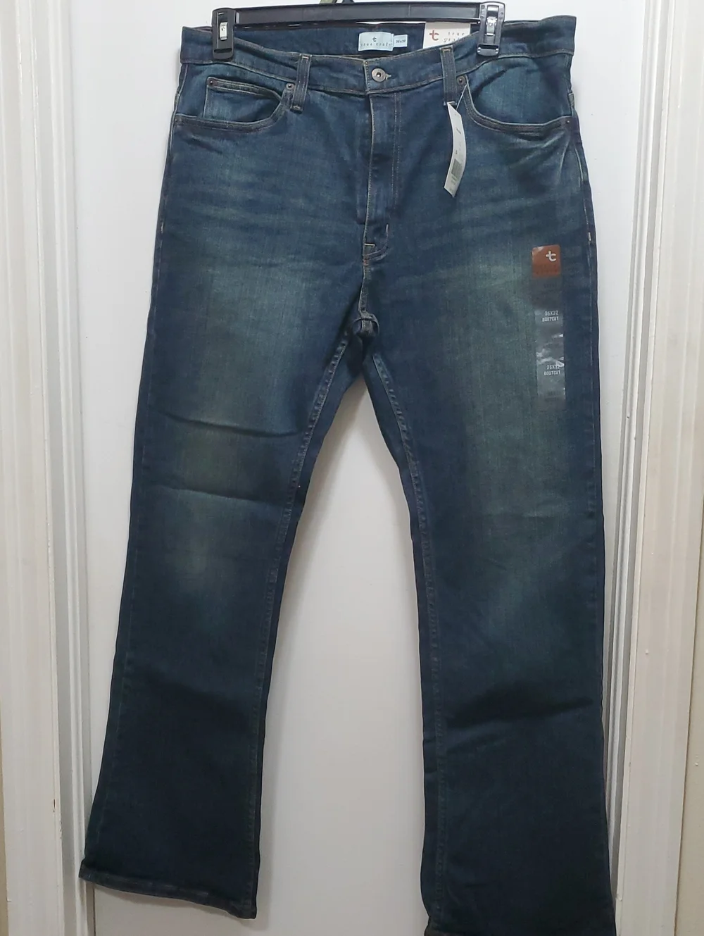 Men's Blue Denim Jeans - Bootcut